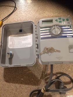 Hunter rain control box with key