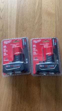 BRAND  NEW m12 batteries
