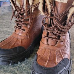 Ugg Sherpa Lined Boots Size Woman 6