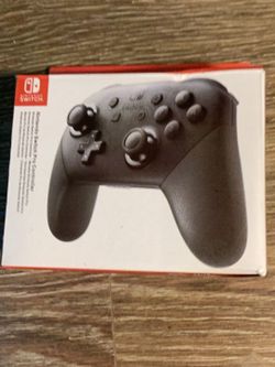 New Nintendo Switch Pro Video Game Gaming Controller, Black