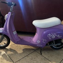 Purple Razor Moped For Kids!