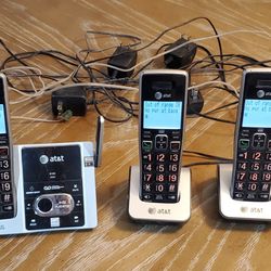 4 Phone Set with Answering Machine