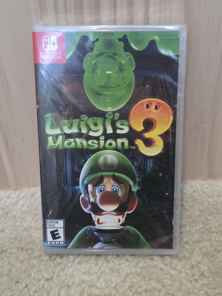 Unopened Luigis Mansion 3