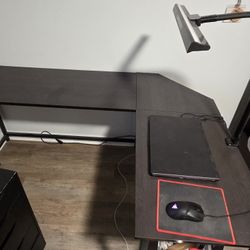 Black L Shaped Desk