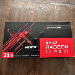 Brand New Sealed Sapphire Radeon RX 7900 XT 20GB