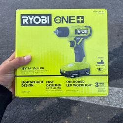 Ryobi Drill Kit 