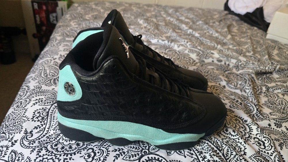 Air Jordan 13 Retro Island Green Size 12