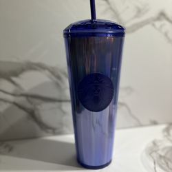 Starbucks Iridescent Purple Dome Venti Tumbler 24 oz