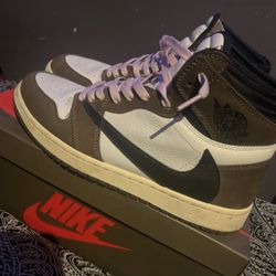 Size 11 Travis Scott Jordan 1