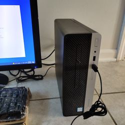 HP Core i5 WiFi Windows 10 With 24" Full HD Monitor 