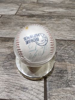 Boise Hawks Autographed Baseball