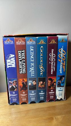 James Bond 007 Vol 3 VHS collection