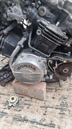 Motor de motosicleta deportiva