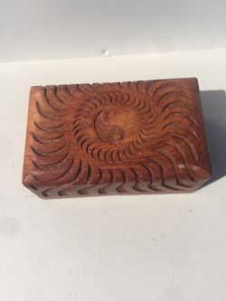 Yin Yang Wooden Box