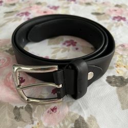 Men belt genuine leather size medium extra holes