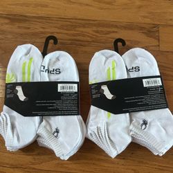NWT Spyder men’s low cut socks 12 pairs