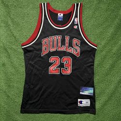 Vintage Chicago Bulls Michael Jordan Champion Jersey Large