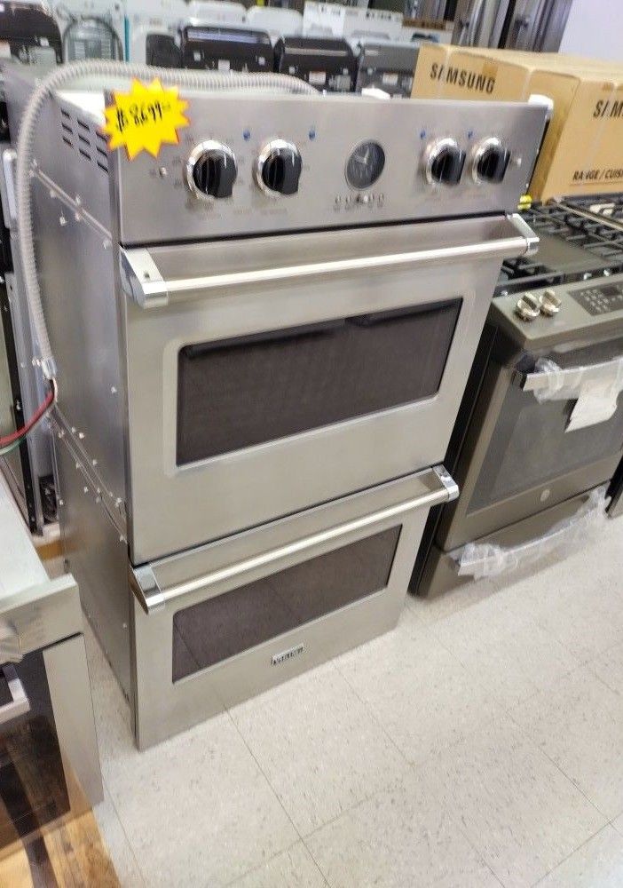 VIKING 30 INCH DOUBLE CONVECTION WALL OVEN CPV
