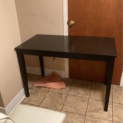Black Dining Table 