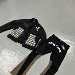 New Stacked Jeans New Jacket 