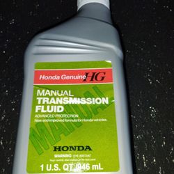 Honda Manual Transmisión Fluid New