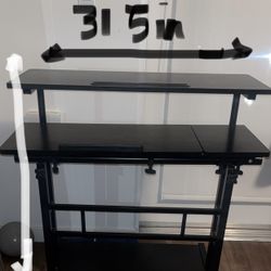 Adjustable Mobile Stand Up Desk