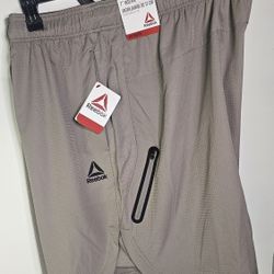 Reebok Pace Breaker Driftwood Active Shorts Mens 3XL 