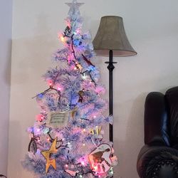 5 Foot Blue And White Christmas Tree 