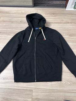 Polo Ralph Lauren Black Zip-Up Hoodie