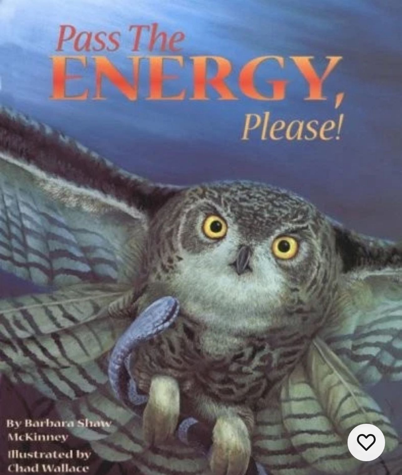 PASS THE ENERGY, PLEASE! By Barbara Shaw Mckinney & Chad Wallace - Hardcover