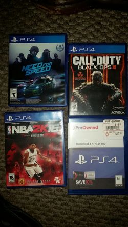 Ps4 games