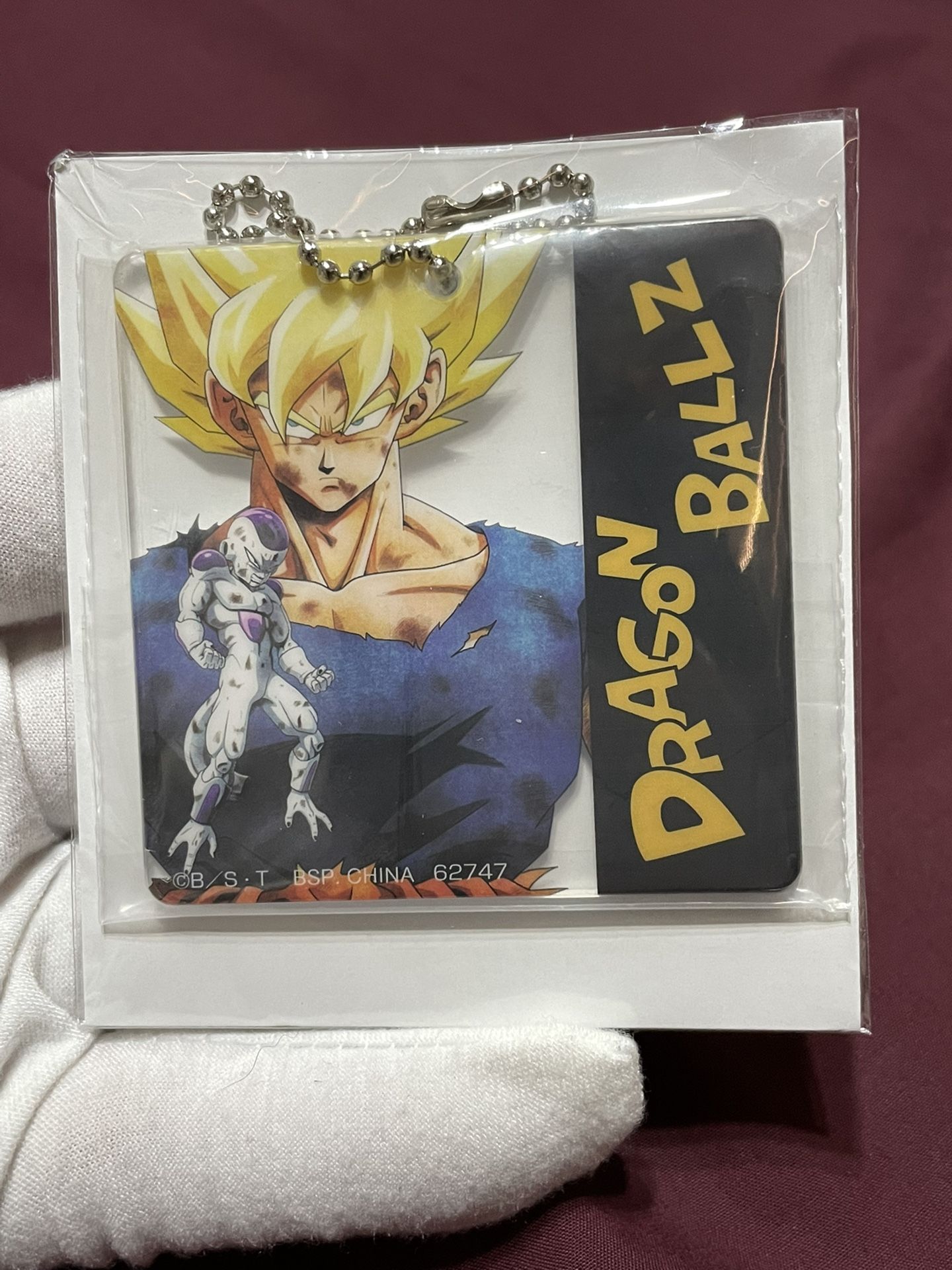 Freeza Goku Dragon Ball Ichiban Kuji Prize Acrylic Keychain Swing Bandai 7