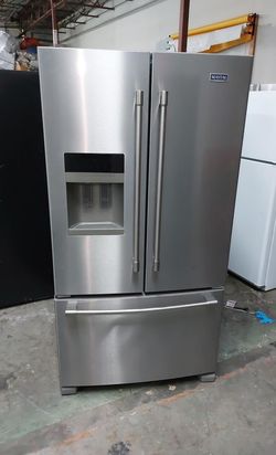 Stainless Steel Maytag French Door EnergyStar Fridge