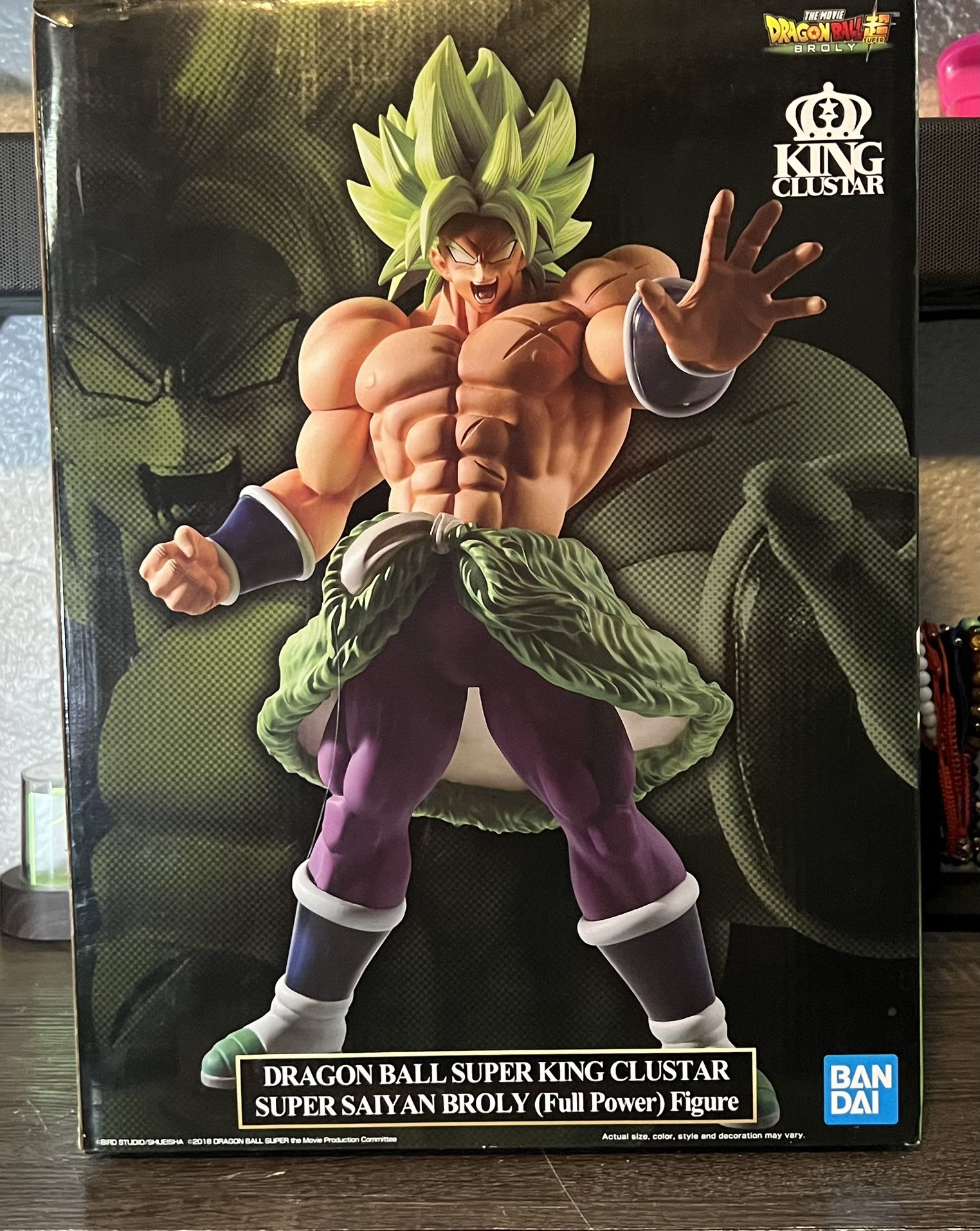 DragonBall Super Ichiban Kuji Super Saiyan Broly A Prize KING CLUSTAR