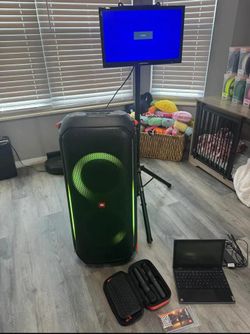 JBL PartyBox Karaoke System – Complete Entertainment Setup! 🎤🔊