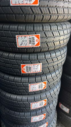 Used tires 235/80/16 St trailer tire
