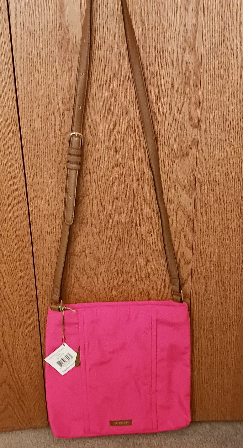 Vera Bradley Preppy Polly Molly Crossbody, Rose