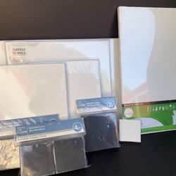 Assorted Painting Canvases