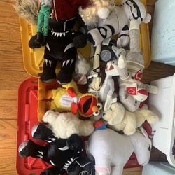 Bulk Lot Of Stuffed Animals Plush 