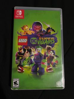 Lego dc super villans for nintendo switch