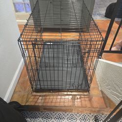 Large Hard Wired Dog Crate