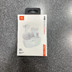 JBL Vibe Beam True Wireless Headphones - White, Small