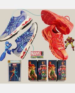 Marvel vs. Capcom Kith ASICS Gel-Nimbus 10.1 Mega Man