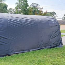 12'x20'x9'H Movable Lightweight Caport
