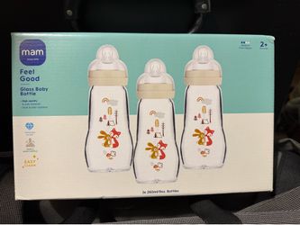 9 oz MAM glass bay bottles