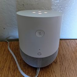 Google Home White Slate One Size Smart Speaker Google Assistant