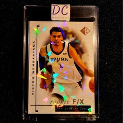 Victor Wembanyama 2023 Prospectors Edge Rookie F/X Cracked Ice SAN ANTONIO SPURS NBA