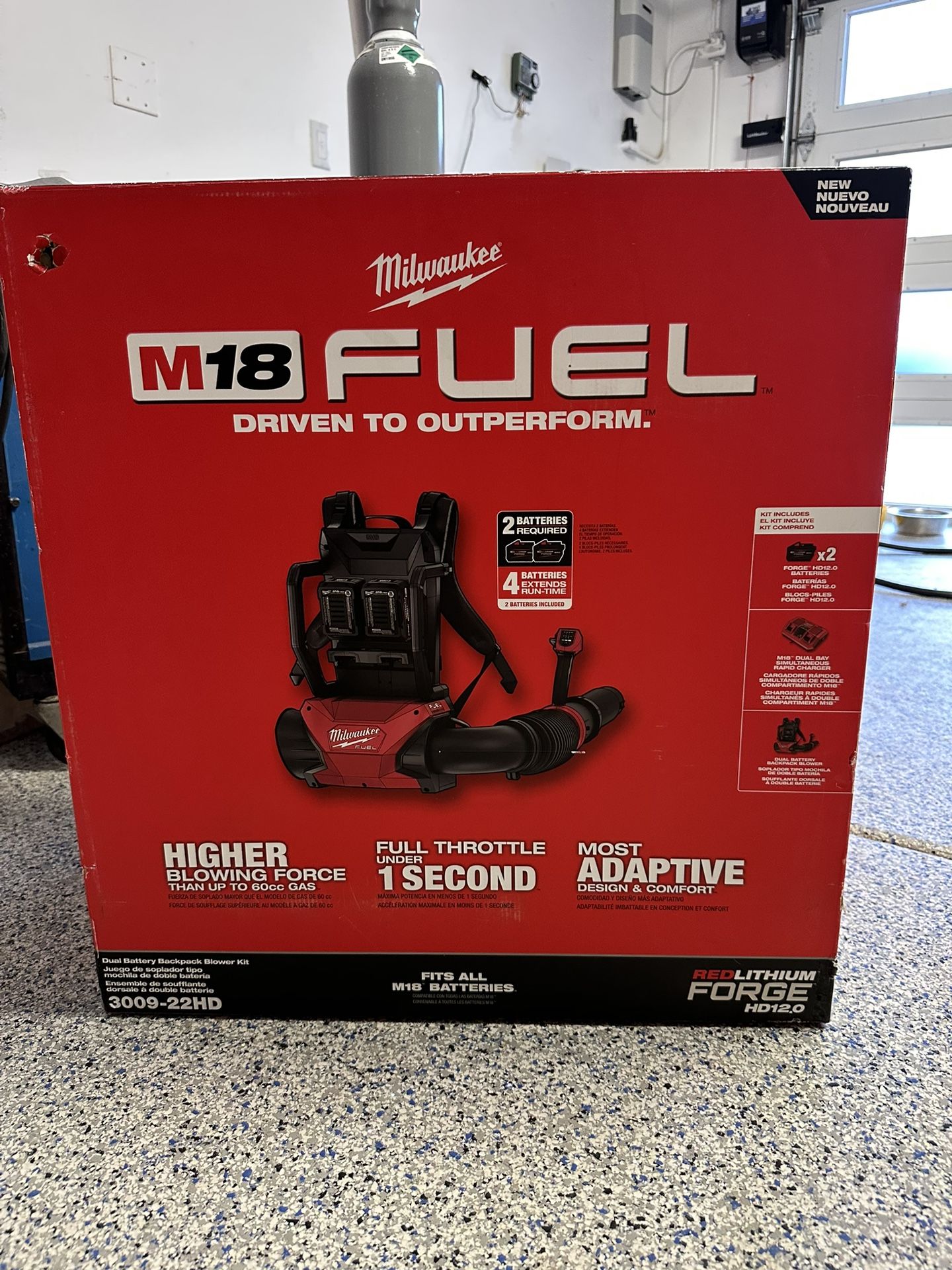 Milwaukee blower M18 3009-22HD