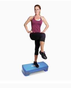 Exercise Fitness Aerobics stepper Step Platform 2 Levels