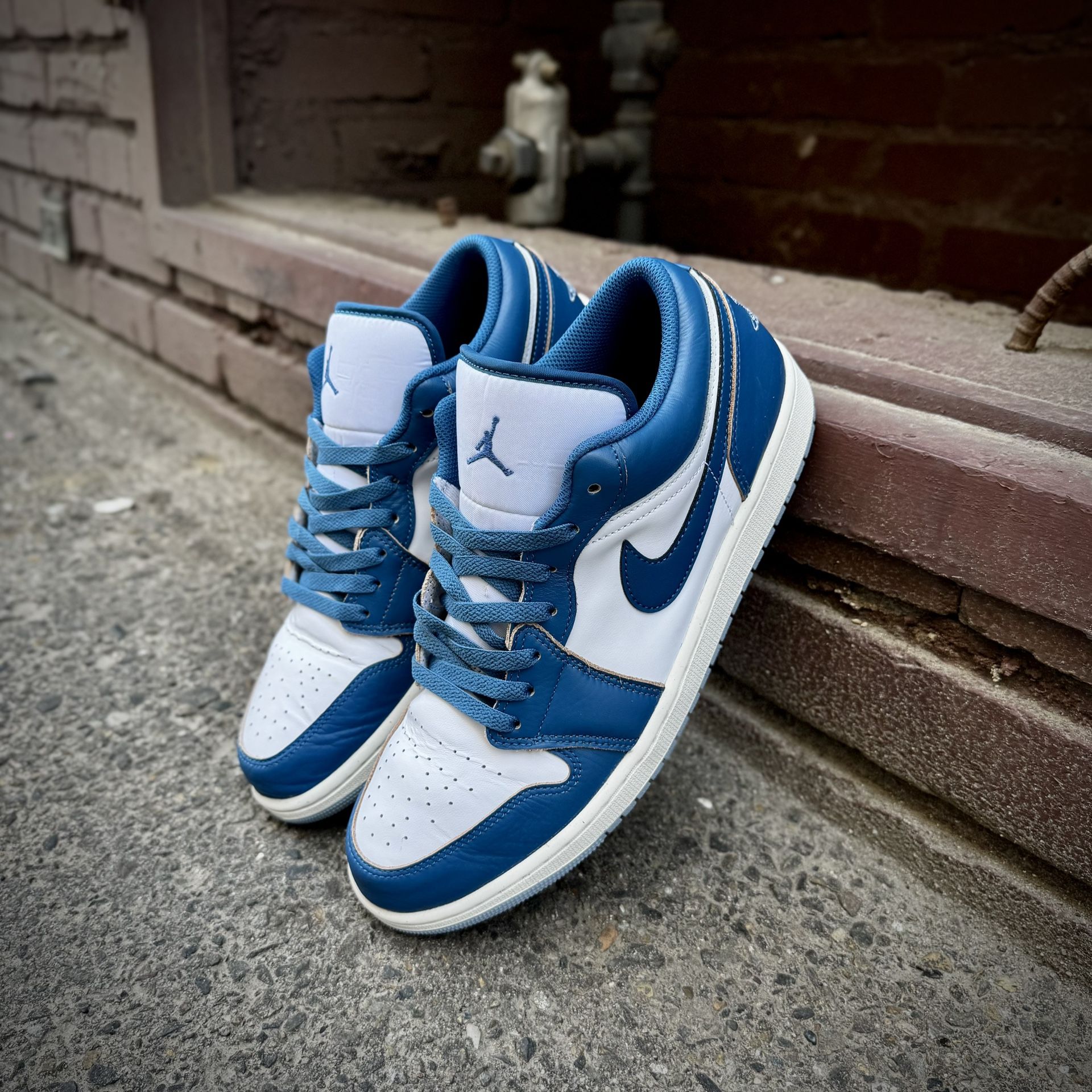 Jordan 1 Low “Industrial Blue” – Size 12 (Used, Clean)